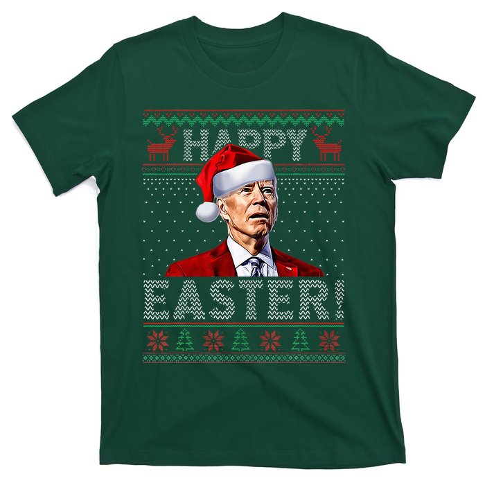 Funny Joe Biden Happy Easter Ugly Christmas Sweater T-Shirt