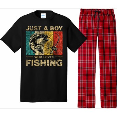 Fishing Jokes Boy Fisherman Bass Fish Pajama Set