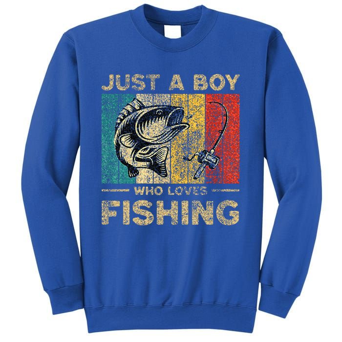 Fishing Jokes Boy Fisherman Bass Fish Sweatshirt