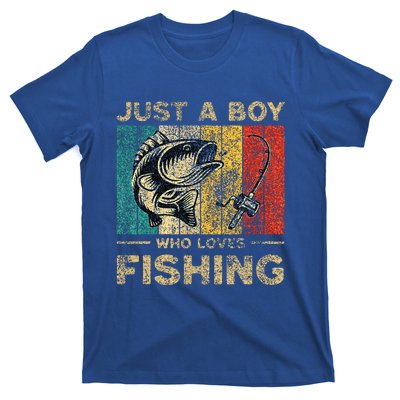 Fishing Jokes Boy Fisherman Bass Fish T-Shirt