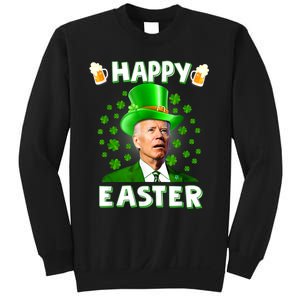 Funny Joe Biden Happy Easter Confused St Patricks Day Sweatshirt