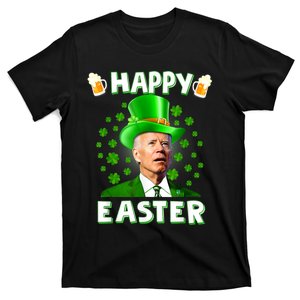 Funny Joe Biden Happy Easter Confused St Patricks Day T-Shirt