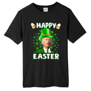 Funny Joe Biden Happy Easter Confused St Patricks Day Tall Fusion ChromaSoft Performance T-Shirt