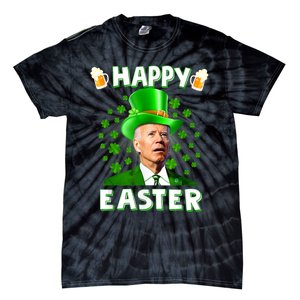 Funny Joe Biden Happy Easter Confused St Patricks Day Tie-Dye T-Shirt