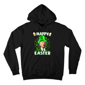 Funny Joe Biden Happy Easter Confused St Patricks Day Tall Hoodie