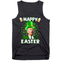 Funny Joe Biden Happy Easter Confused St Patricks Day Tank Top