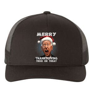 Funny Joe Biden Santa Hat Merry Thanksgiving Christmas Yupoong Adult 5-Panel Trucker Hat