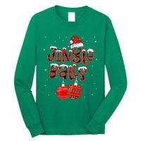 Funny Jingle Balls Tinsel Tits Matching Christmas Couples Long Sleeve Shirt