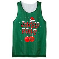 Funny Jingle Balls Tinsel Tits Matching Christmas Couples Mesh Reversible Basketball Jersey Tank