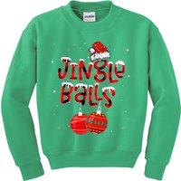 Funny Jingle Balls Tinsel Tits Matching Christmas Couples Kids Sweatshirt