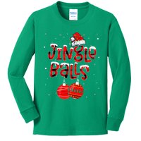 Funny Jingle Balls Tinsel Tits Matching Christmas Couples Kids Long Sleeve Shirt