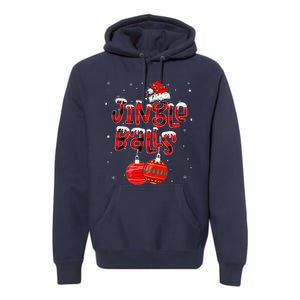 Funny Jingle Balls Tinsel Tits Matching Christmas Couples Premium Hoodie