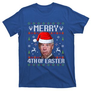 Funny Joe Biden Merry 4th Of Easter Ugly Christmas Sweater Gift T-Shirt