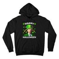 Funny Joe Biden St Patricks Day Happy Halloween Hoodie