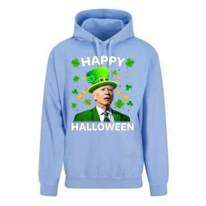 Funny Joe Biden St Patricks Day Happy Halloween Unisex Surf Hoodie