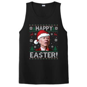 Funny Joe Biden Christmas Happy Easter Ugly Sweater Xmas Great Gift PosiCharge Competitor Tank