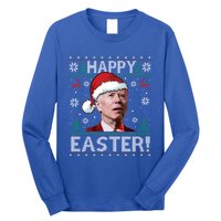 Funny Joe Biden Christmas Happy Easter Ugly Sweater Xmas Great Gift Long Sleeve Shirt