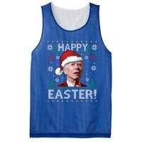 Funny Joe Biden Christmas Happy Easter Ugly Sweater Xmas Great Gift Mesh Reversible Basketball Jersey Tank