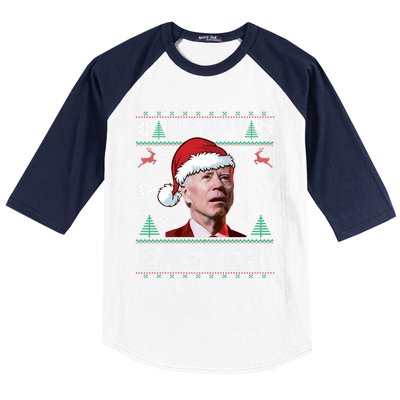 Funny Joe Biden Christmas Happy Easter Ugly Sweater Xmas Great Gift Baseball Sleeve Shirt