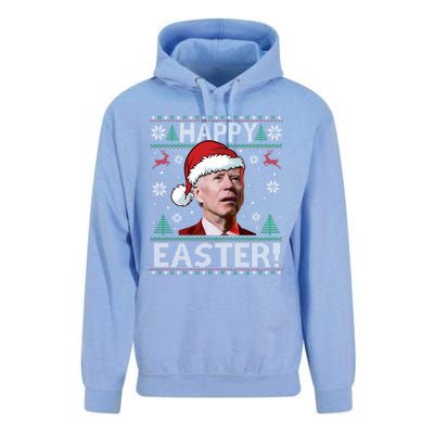 Funny Joe Biden Christmas Happy Easter Ugly Sweater Xmas Great Gift Unisex Surf Hoodie