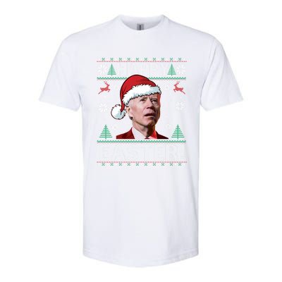 Funny Joe Biden Christmas Happy Easter Ugly Sweater Xmas Great Gift Softstyle CVC T-Shirt