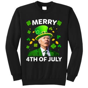 Funny Joe Biden St Patricks Day Merry 4th Of July Sweatshirt