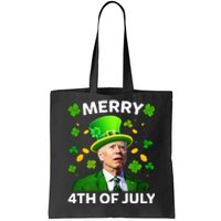 Funny Joe Biden St Patricks Day Merry 4th Of July Tote Bag