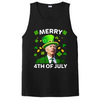 Funny Joe Biden St Patricks Day Merry 4th Of July PosiCharge Competitor Tank