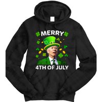 Funny Joe Biden St Patricks Day Merry 4th Of July Tie Dye Hoodie