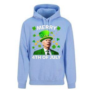 Funny Joe Biden St Patricks Day Merry 4th Of July Unisex Surf Hoodie