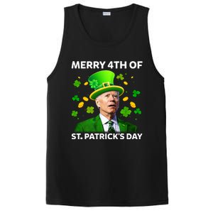 Funny Joe Biden St Patricks Day Merry 4th Of St Patrick's Day PosiCharge Competitor Tank