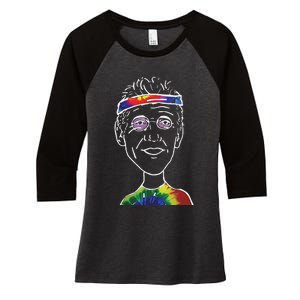 Funny Jay Bilas Bill Walton On The Black Cute Women's Tri-Blend 3/4-Sleeve Raglan Shirt