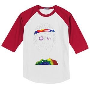 Funny Jay Bilas Bill Walton On The Black Cute Kids Colorblock Raglan Jersey