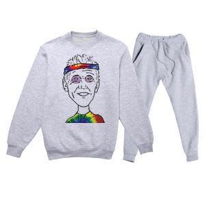 Funny Jay Bilas Bill Walton Black Gift Premium Crewneck Sweatsuit Set