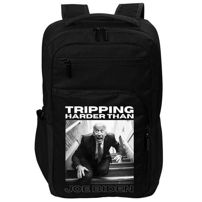 Funny Joe Biden Tripping Harder Than Joe Biden Impact Tech Backpack