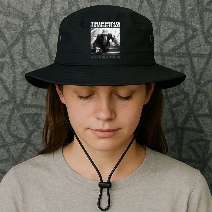 Funny Joe Biden Tripping Harder Than Joe Biden Bucket Hat