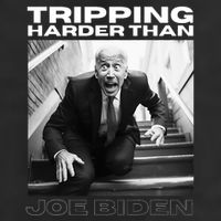 Funny Joe Biden Tripping Harder Than Joe Biden 25L Jumbo Tote