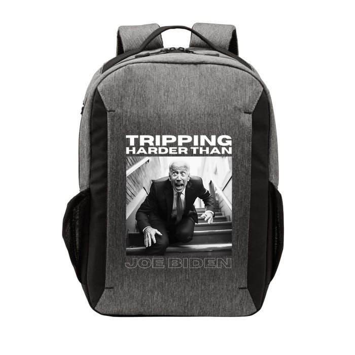Funny Joe Biden Tripping Harder Than Joe Biden Vector Backpack