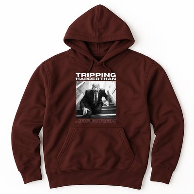 Funny Joe Biden Tripping Harder Than Joe Biden Hoodie