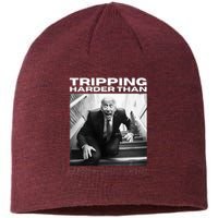 Funny Joe Biden Tripping Harder Than Joe Biden Sustainable Beanie