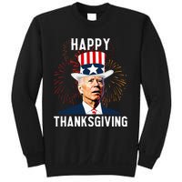 Funny Joe Biden Thanksgiving For Fourth Of July Sweatshirt