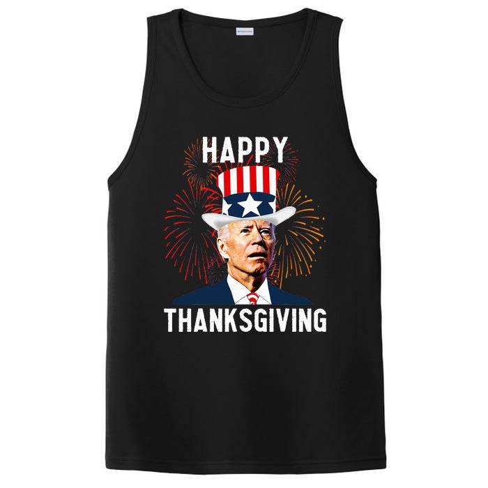 Funny Joe Biden Thanksgiving For Fourth Of July PosiCharge Competitor Tank