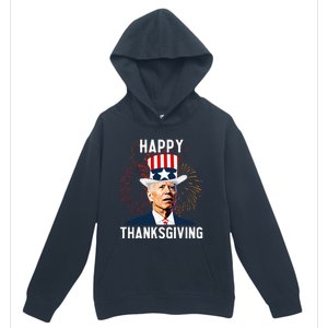 Funny Joe Biden Thanksgiving For Fourth Of July Urban Pullover Hoodie