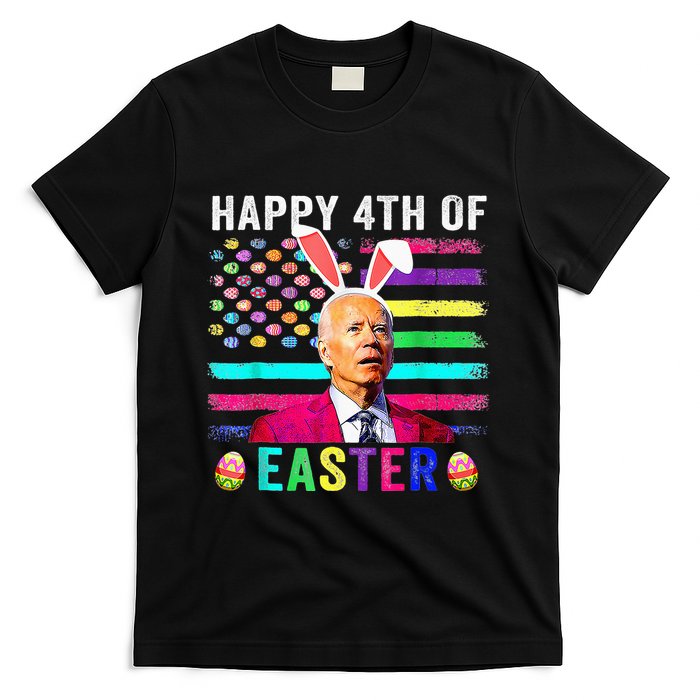 Funny Joe Biden Confused Merry 4th Of Easter Day T-Shirt