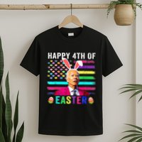 Funny Joe Biden Confused Merry 4th Of Easter Day T-Shirt