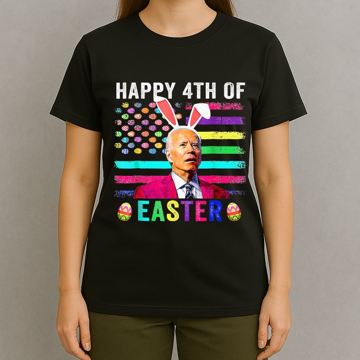Funny Joe Biden Confused Merry 4th Of Easter Day T-Shirt