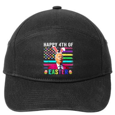 Funny Joe Biden Confused Merry 4th Of Easter Day 7-Panel Snapback Hat