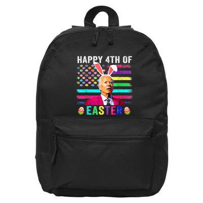 Funny Joe Biden Confused Merry 4th Of Easter Day 16 in Basic Backpack