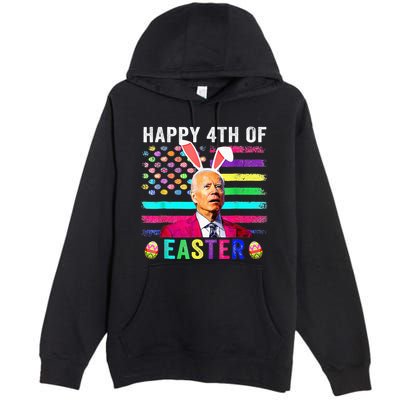 Funny Joe Biden Confused Merry 4th Of Easter Day Premium Pullover Hoodie