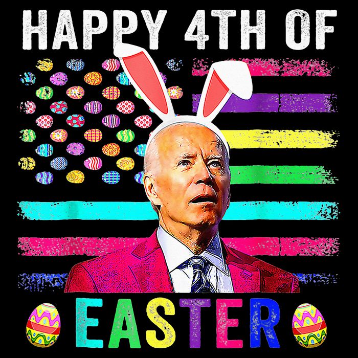Funny Joe Biden Confused Merry 4th Of Easter Day Magnet